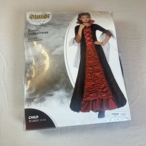 Spirit Halloween VICTORIAN VAMPIRESS COSTUME Girl's Size L (12/14)